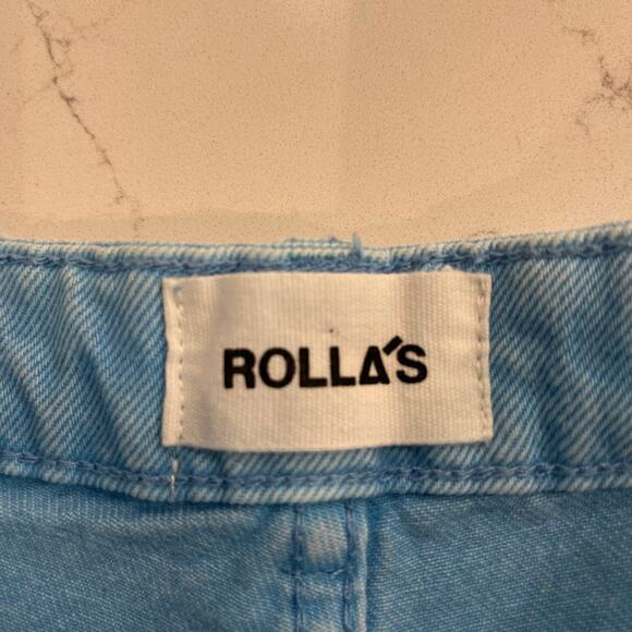 ROLLA'S Duster High Rise Shorts in Bluebird Size 24 - Picture 5 of 10